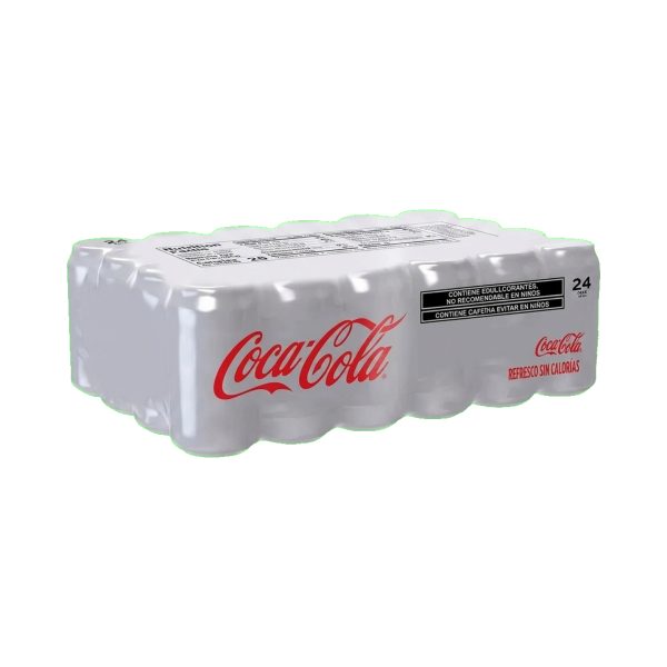 REFRESCO COCA-COLA LIGHT LATA DE 355 ML P/24 PZAS