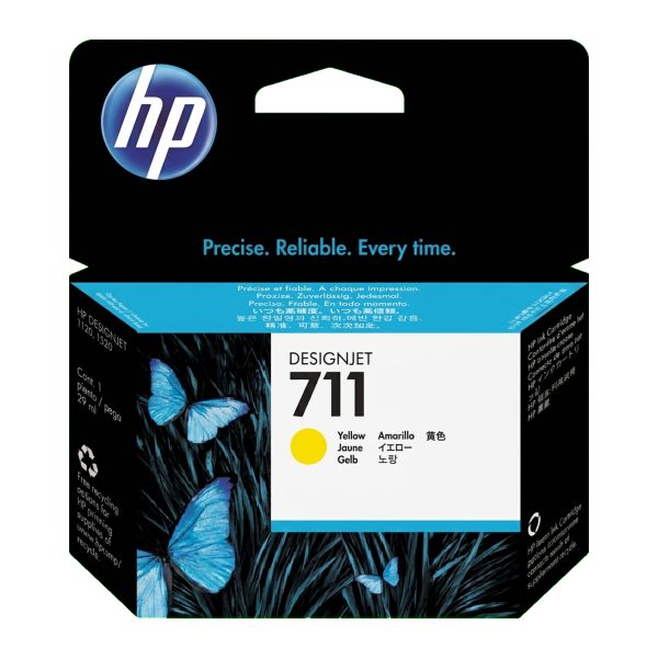 TINTA HP 711 YELLOW 29ML