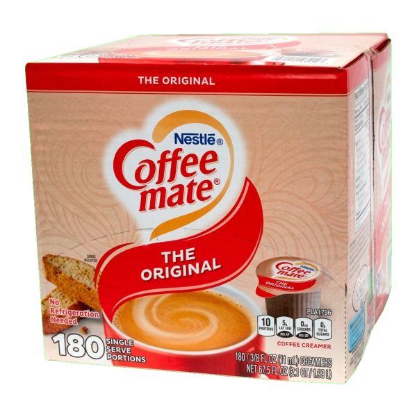 CREMA LIQUIDA P/CAFE COFFEMATE ORIGINAL 180 PZAS