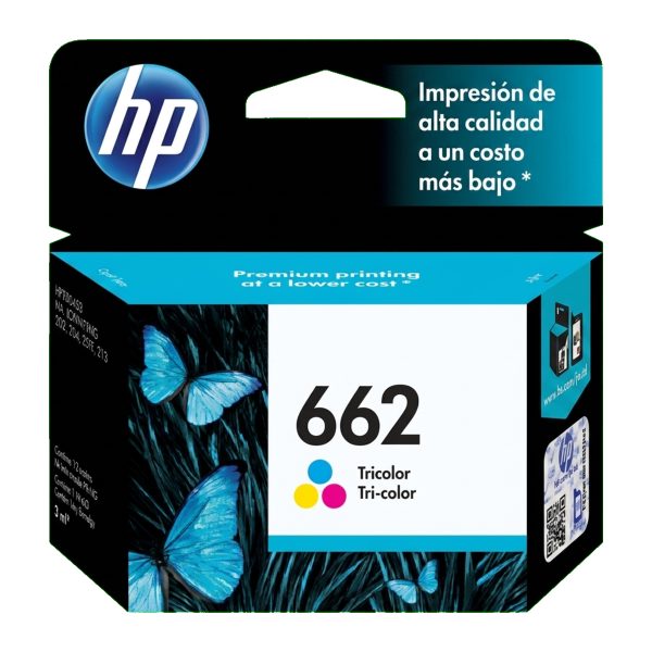 TINTA HP 662 TRICOLOR