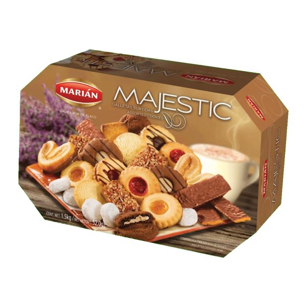 GALLETAS SURTIDAS MARIAN MAJESTIC 1.5 KG