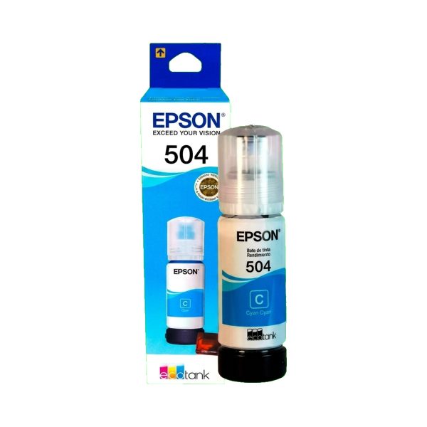 TINTA EPSON 504 CYAN