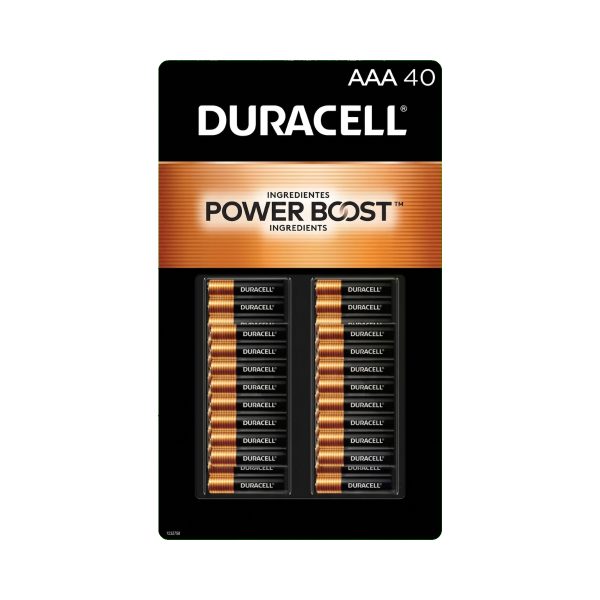 BATERIA ALCALINA DURACELL AAA 40 PZAS POWER BOOST